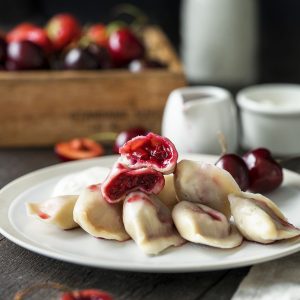 Вареники з вишнею