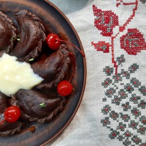 Вареники шоколадні