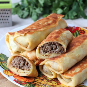 Млинці з куркою