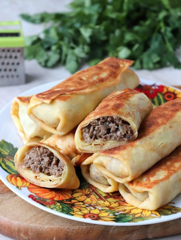 Млинці з куркою